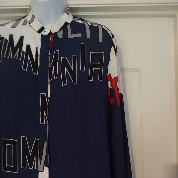 Pianura Studio Amor Vincit Omnia / Love Conquers All Long Sleeve Button Shirt 42 - Picture 4 of 13